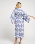 Anisa Ikat Kimono Lilac