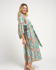 Anisa Ikat Kimono Multi