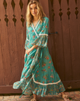 Triangulum Wrap Dress