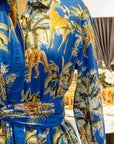 Monica Jungle Dress Blue