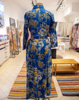 Monica Jungle Dress Blue