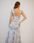Naina Long Dress Blue