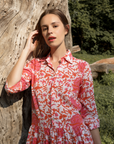 Meredith Dress Coral