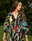 Tropical Tunic Black