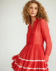 Reina Dress Red