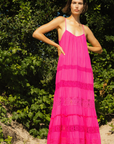 Paola Dress Fuchsia