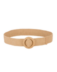 Raffia Circle Belt