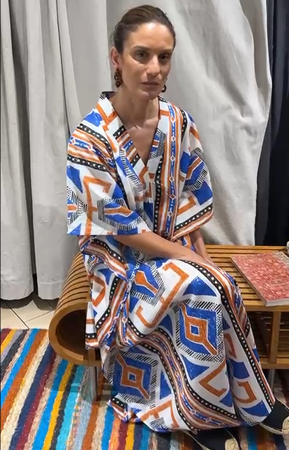Imani Kaftan Multi Color