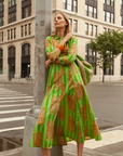 Luciana Tibet Dress Green