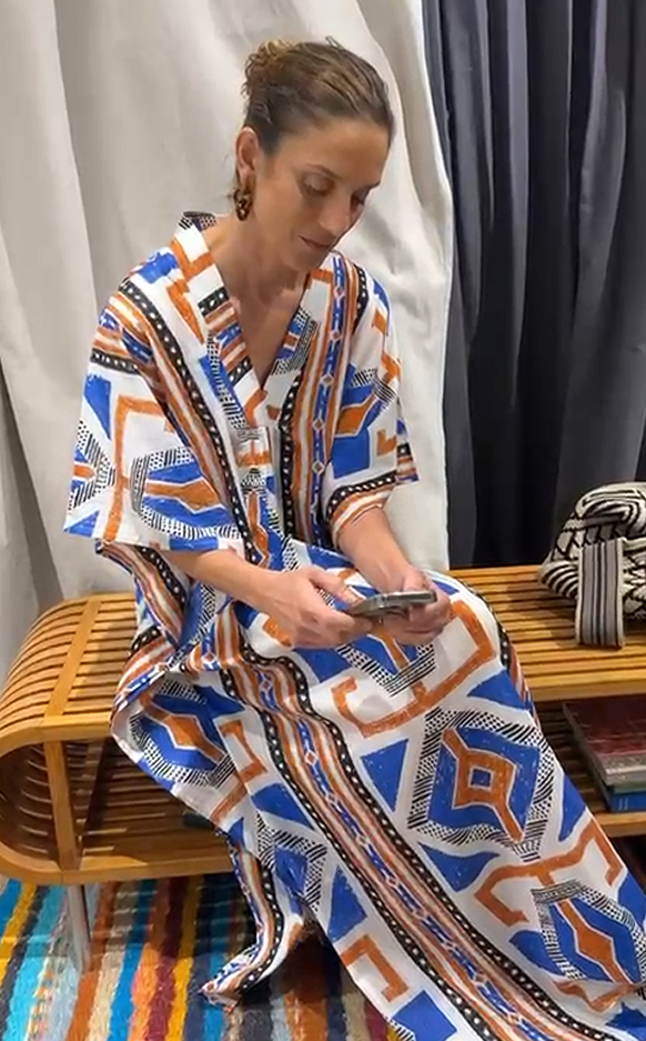 Imani Kaftan Multi Color