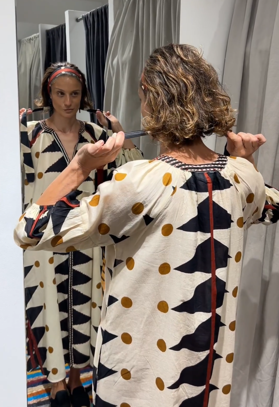 Sabana Kaftan Black