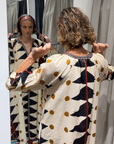Sabana Kaftan Black
