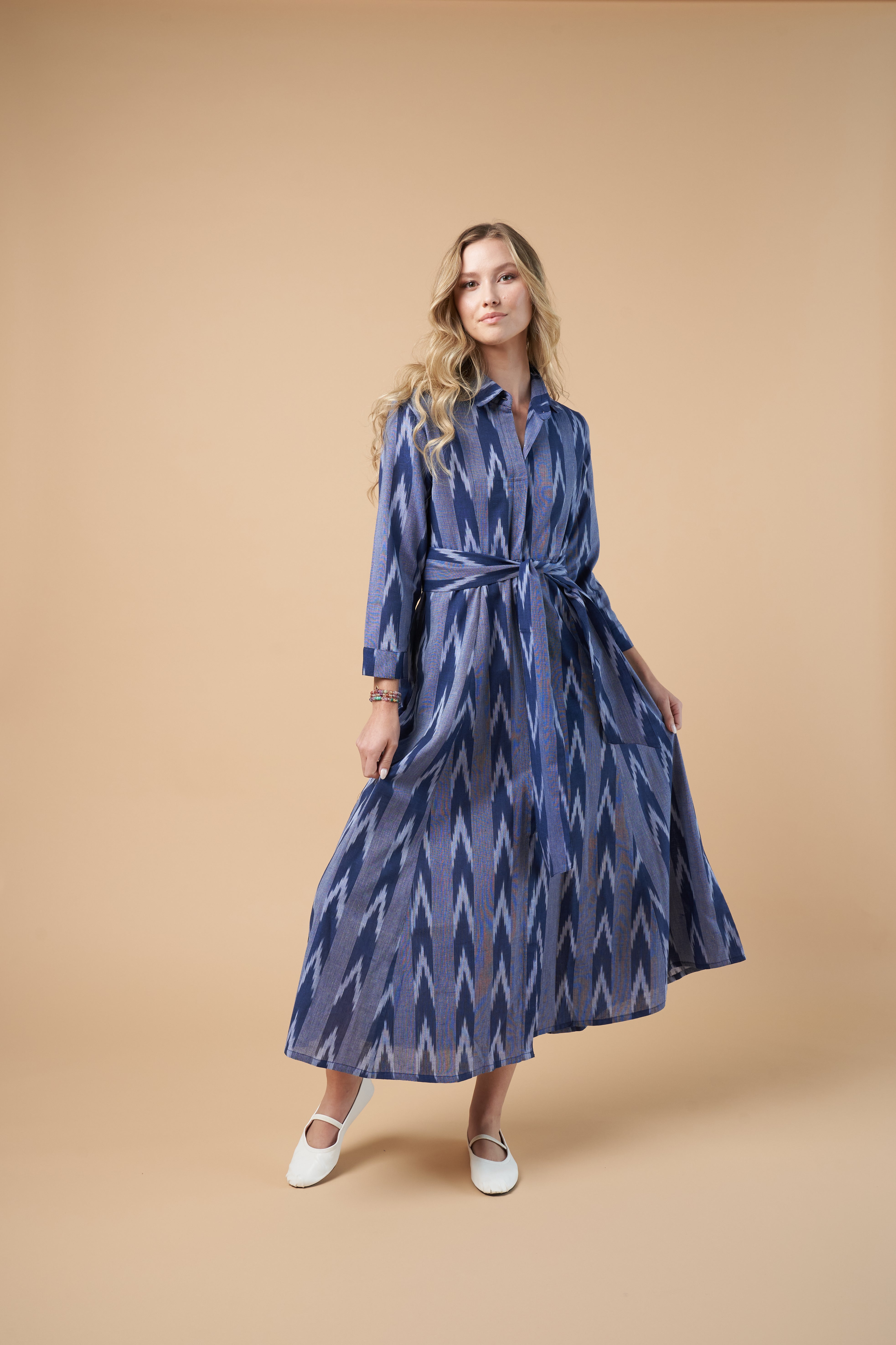 Luciana Ikat Dress