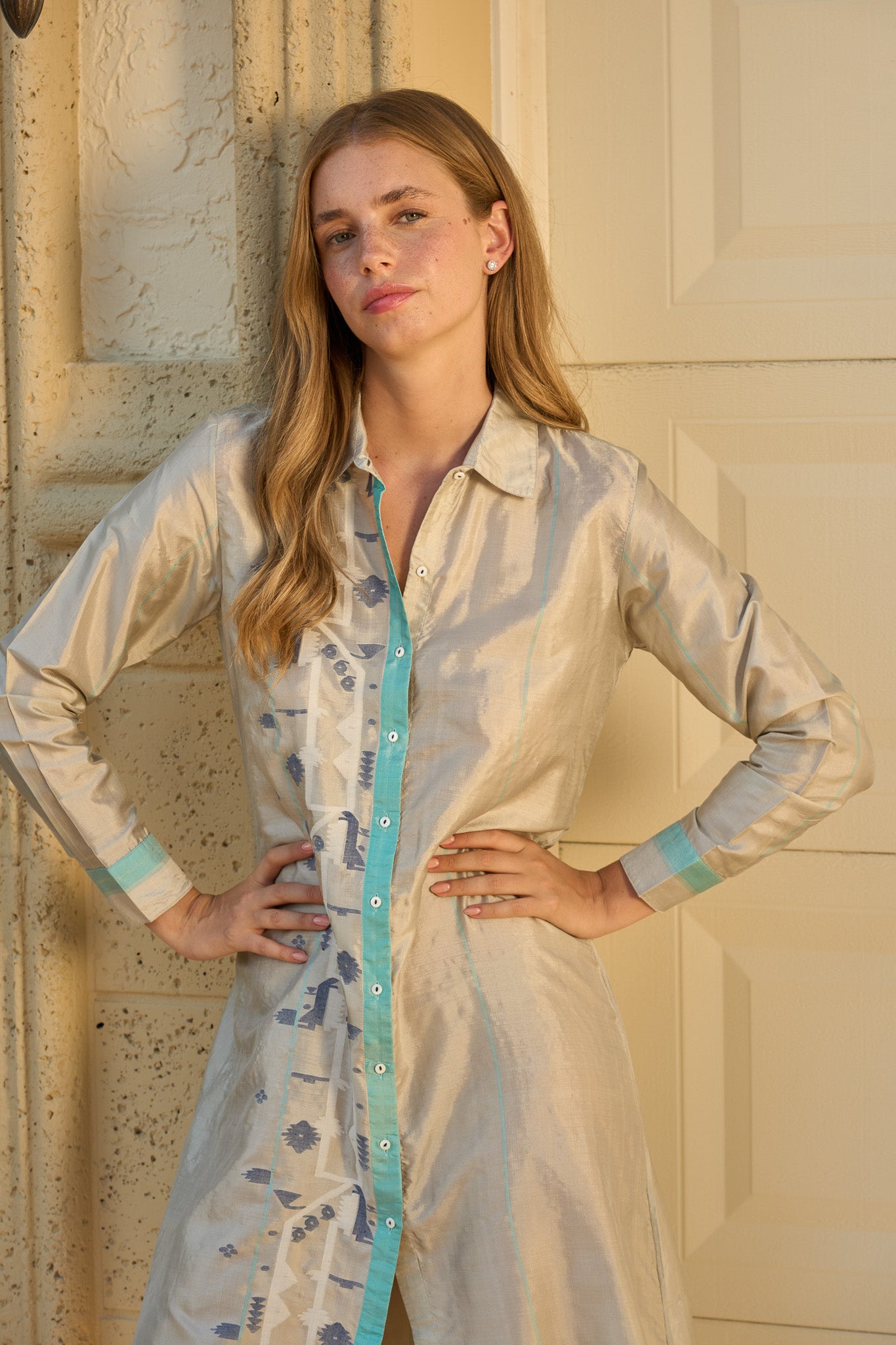 Lili Jamdani Dress