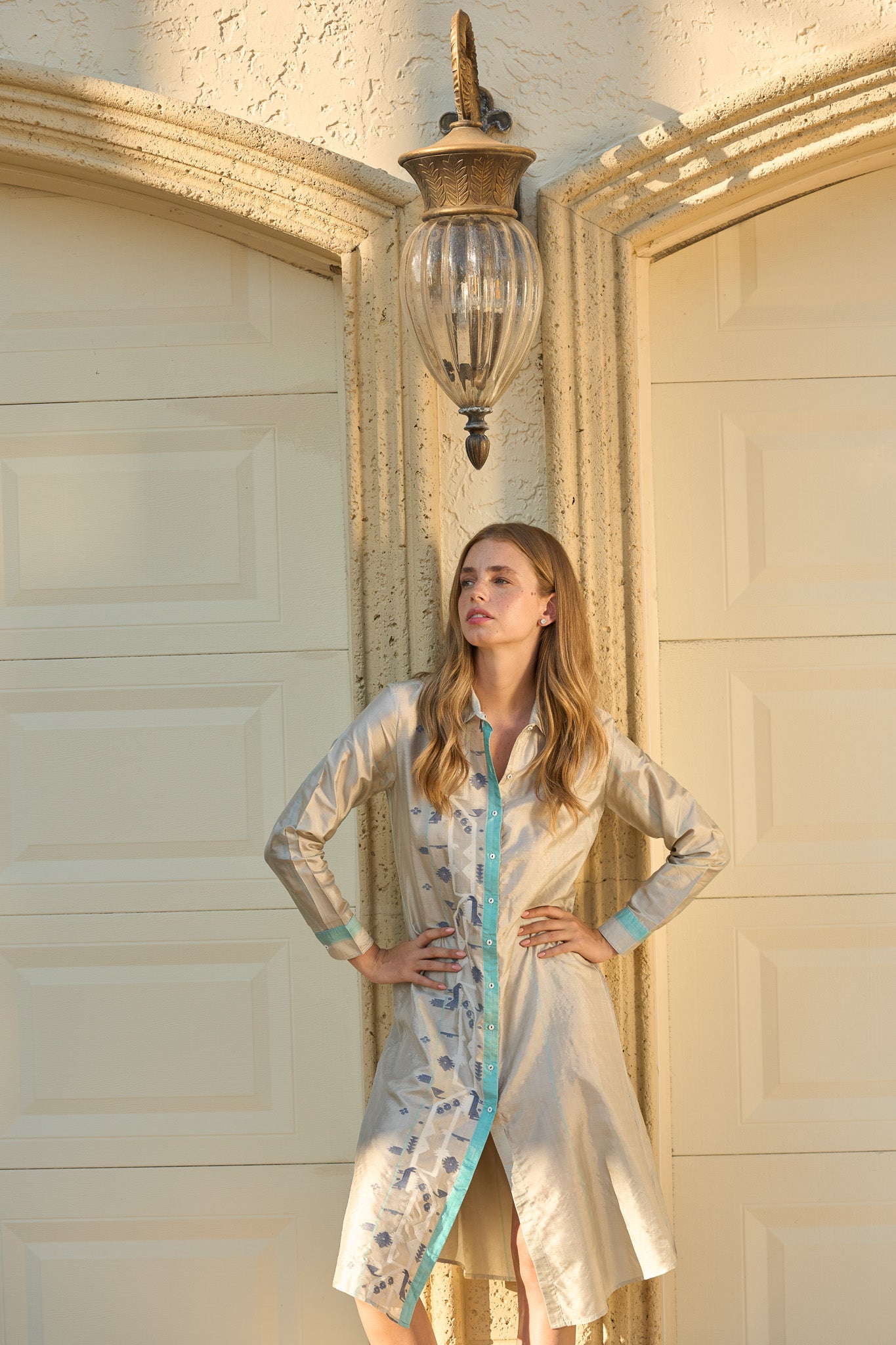 Lili Jamdani Dress