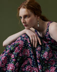 Tibet Floral Navy