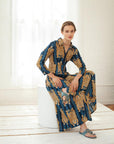 Luciana Tibet Dress Blue