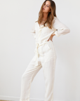 Lydia Jumpsuit White