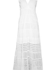 Serena Long Dress White