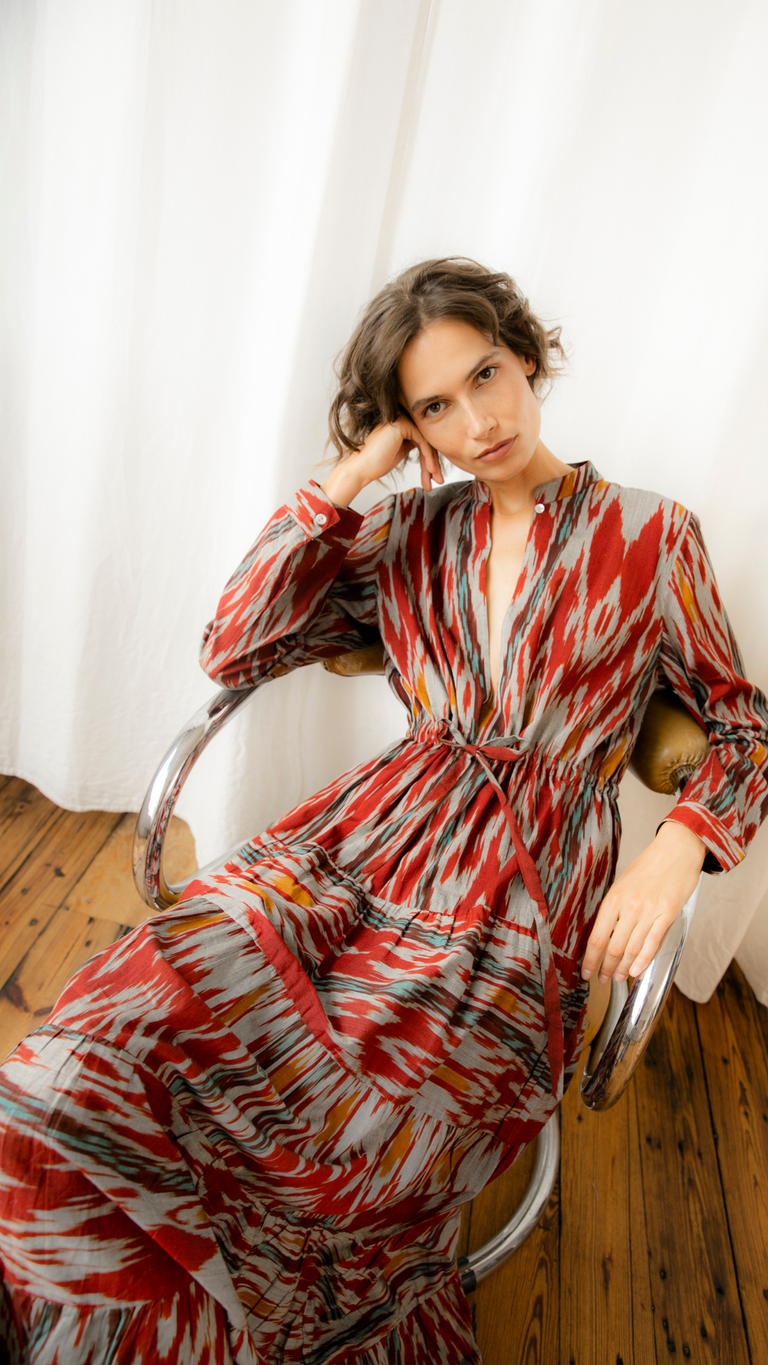 Guadalupe Design Luciana Ikat Dress