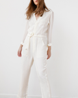 Lydia Jumpsuit White