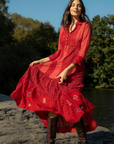 Chelsea Dress Red