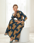 Luciana Tibet Dress Blue