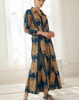 Luciana Tibet Dress Blue