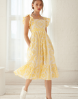 Gianna Dress Yellow