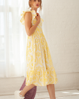 Gianna Dress Yellow