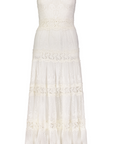 VICKY STRING DRESS OFF WHITE