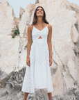 Filomena Dress White