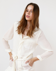 Lydia Jumpsuit White