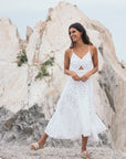 Filomena Dress White