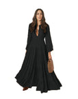 Victorian Long Dress Black