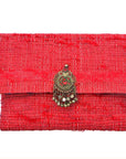 Clutch Akinyi Broche - Rojo