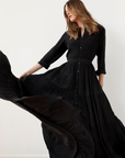 Victorian Long Dress Black