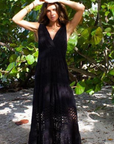 Serena Long Dress Black