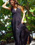 Serena Long Dress Black